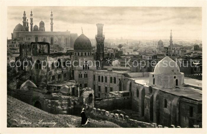 Caire Kairo Abendstimmung Moschee