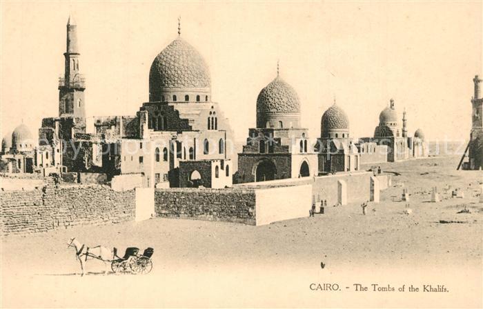 Cairo Egypt Türme des Khalifs