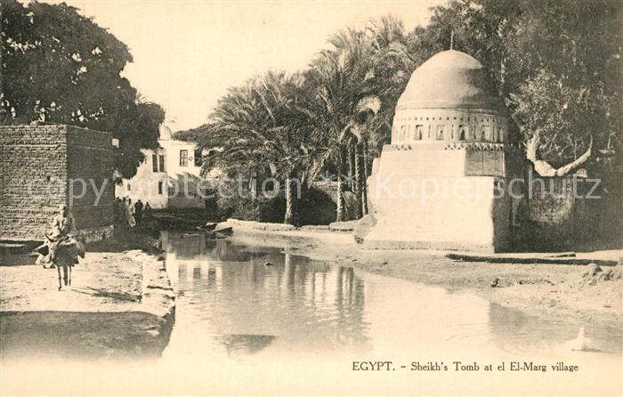 Egypte Sheikh Tomb El Marg village