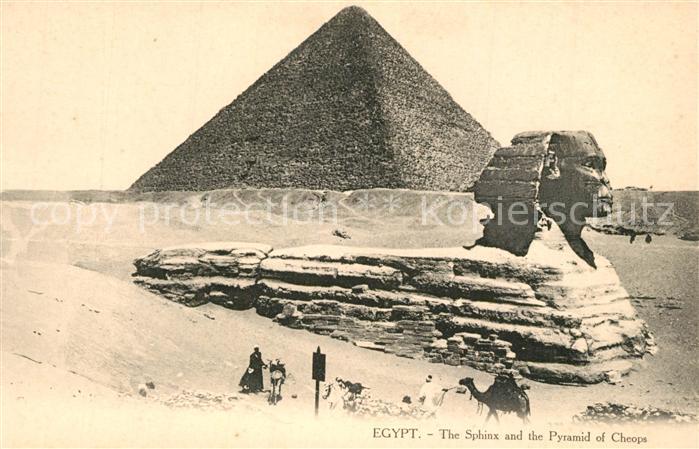Egypte Sphinx Pyramide vo Cheops