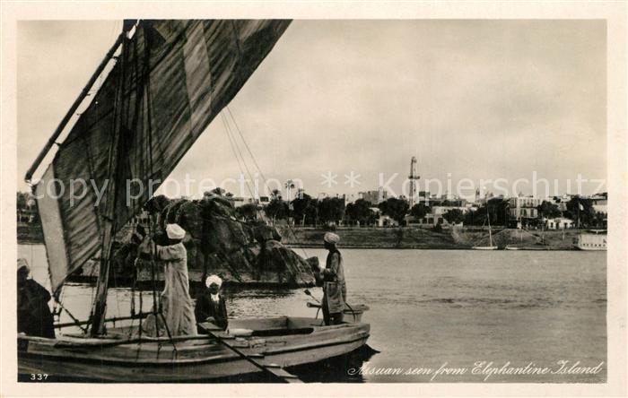 Assuan Blick vo Elepantine Island