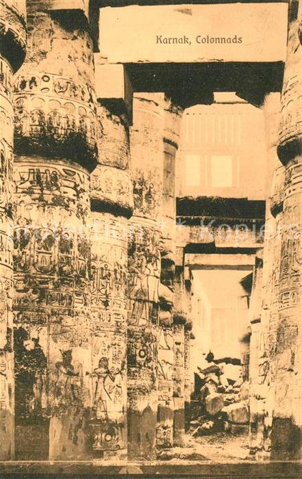 Karnak Egypt Colonnaden