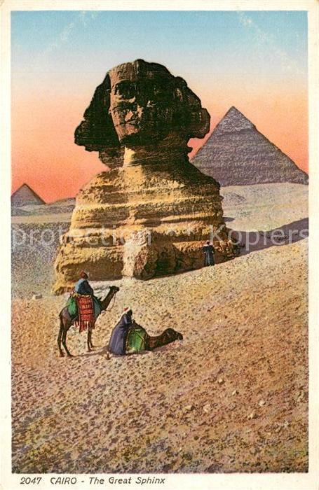 Cairo Egypt Grosse Sphinx