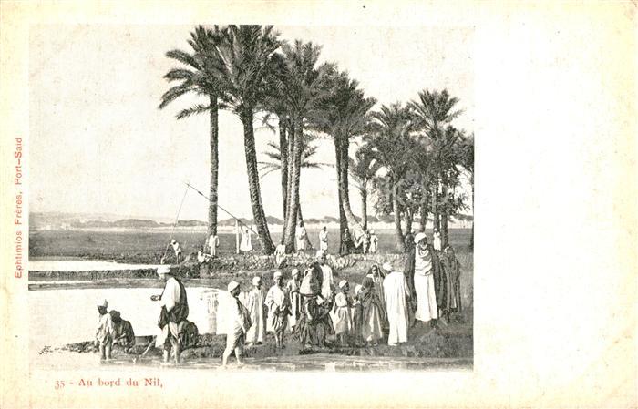 Port Said Ufer Nil