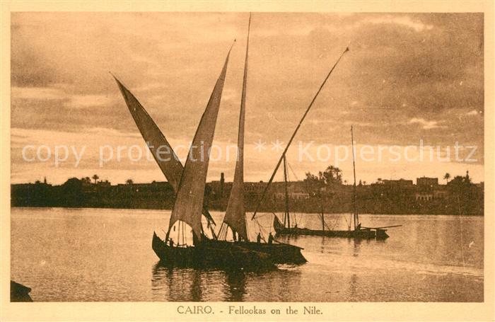 Cairo Egypt Fellookas Nil