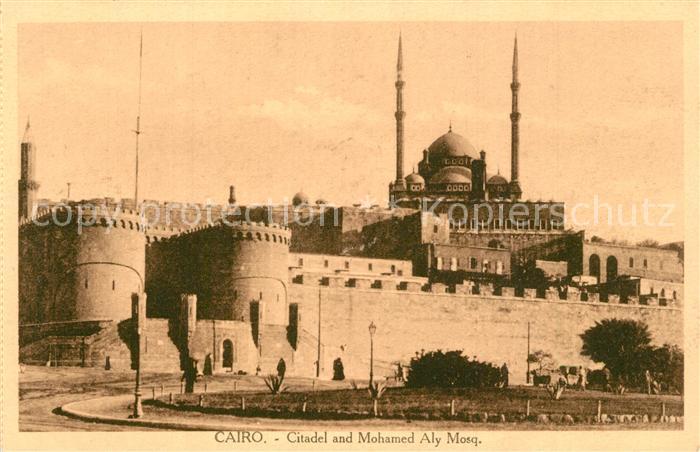 Cairo Egypt Citadelle Mohamed Aly Moschee