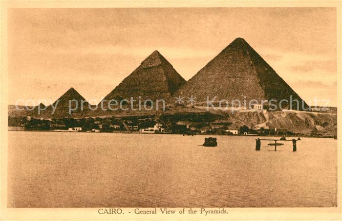 Cairo Egypt Panorama Pyramide