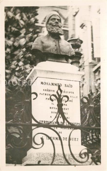 Egypte Statue Mohammed Said
