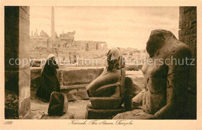 Karnak Egypt Tempel des Amon