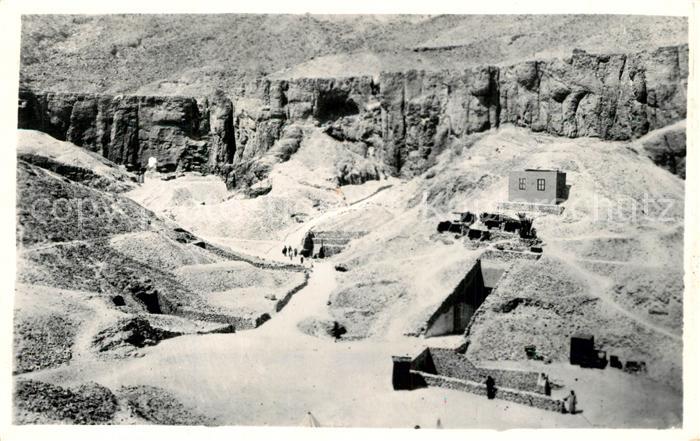 Thebes Aegypten Tal der Tuerme und Koenige
