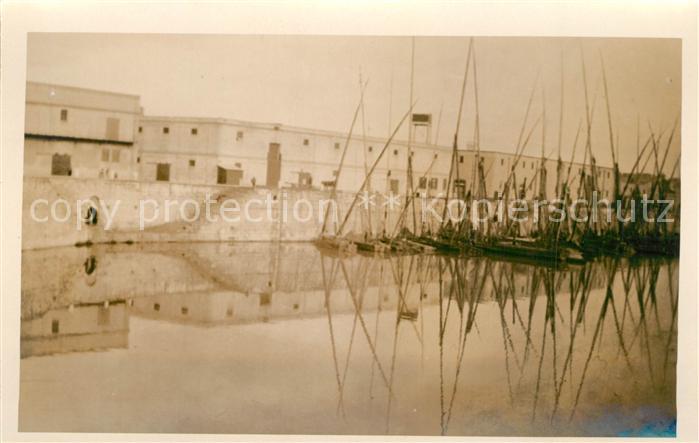 Kairo Caire Hafen Segelboote