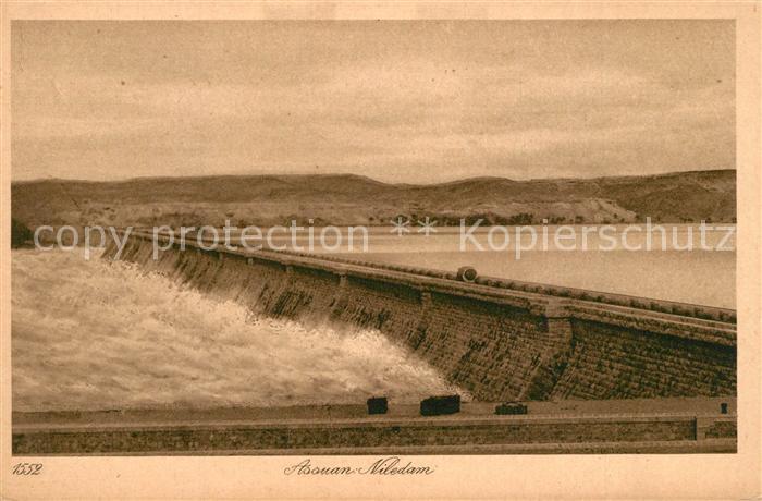 Assuan Nil Stauwehr