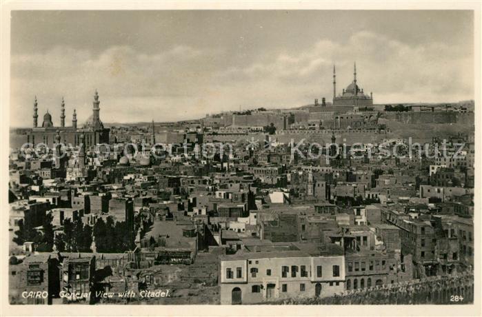 Cairo Egypt Stadtpanorama Citadelle