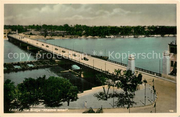 Cairo Egypt Nilbruecke Khedive Ismali