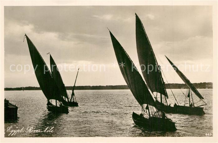 Cairo Egypt Nil Segelboote