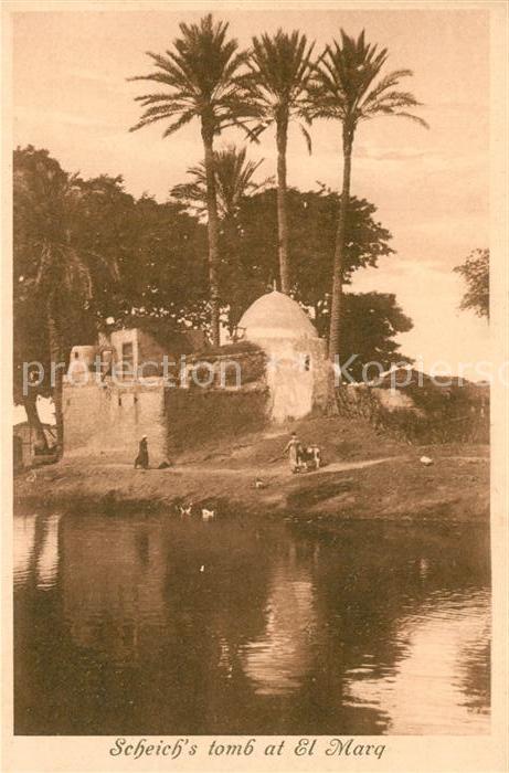 Cairo Egypt Scheichs Grabstaette El Marg