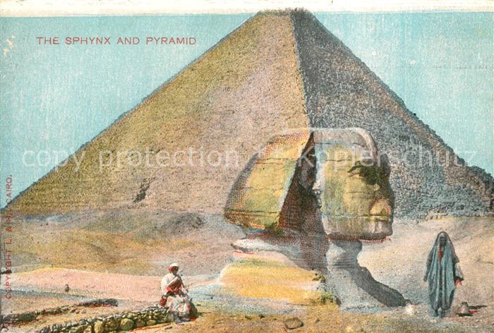 Egypte Sphinx Pyramide