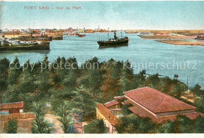 Port Said Panorama Hafen