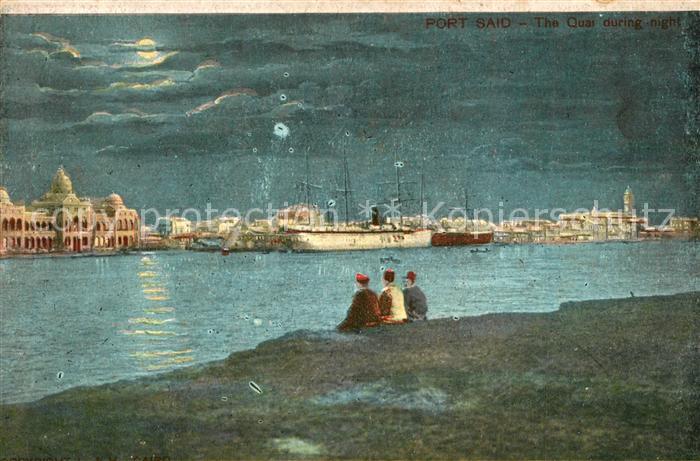 Port Said Quai Mondschein