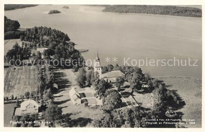 Sala Fliegeraufnahme Kila Kyrka