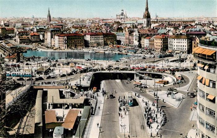 Stockholm Fliegeraufnahme