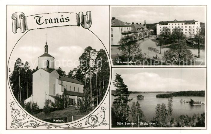 Tranas Kyrkan Kuranstalten Sjoen Somman Skohavikan