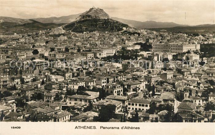 Athenes Athen Panorama