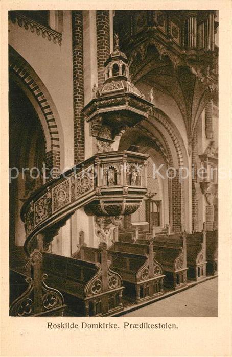 Roskilde Domkrike Praedikestolen