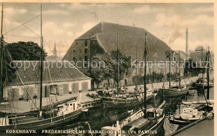 Kobenhavn Frederiksholms Kanal