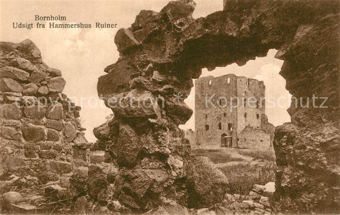 Bornholm Ruine Hammershus