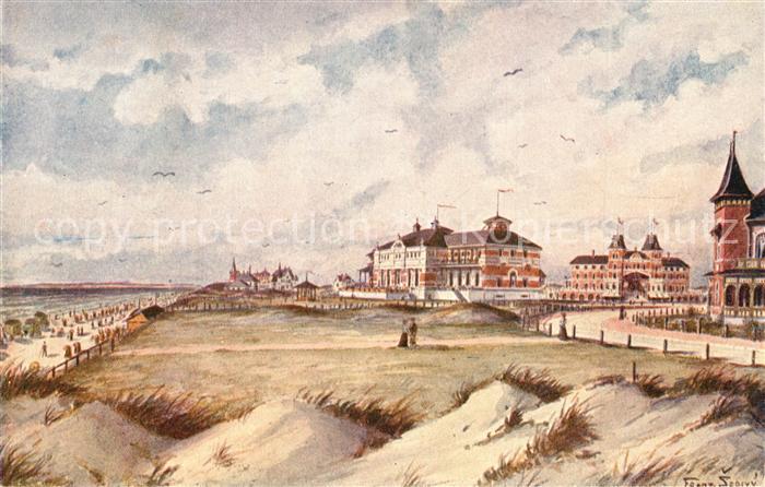 Fanoe Strand Hotel Kuenstlerkarte