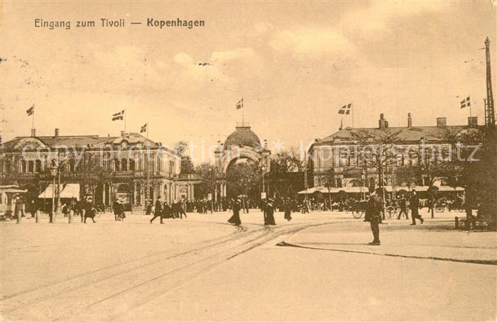 Kopenhagen Tivoli Eingang