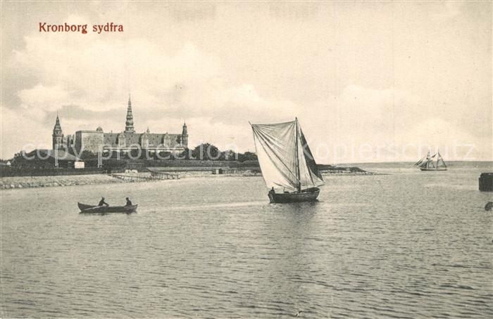 Kronborg Panorama mit Segelschiff