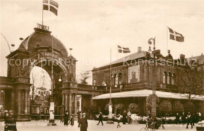 Kobenhavn Tivolis Eingang