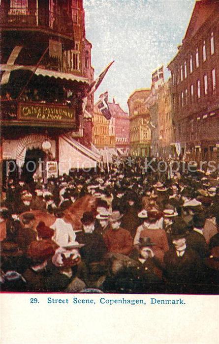 Copenhagen Kobenhavn Street Scene