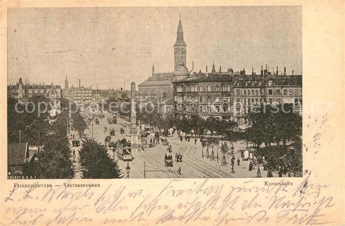 Kobenhavn Friedsstotten Vesterbrogade