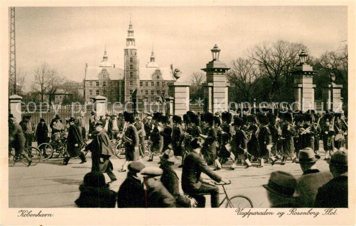 Kobenhavn Vagtparaden og Rosenborg Slot