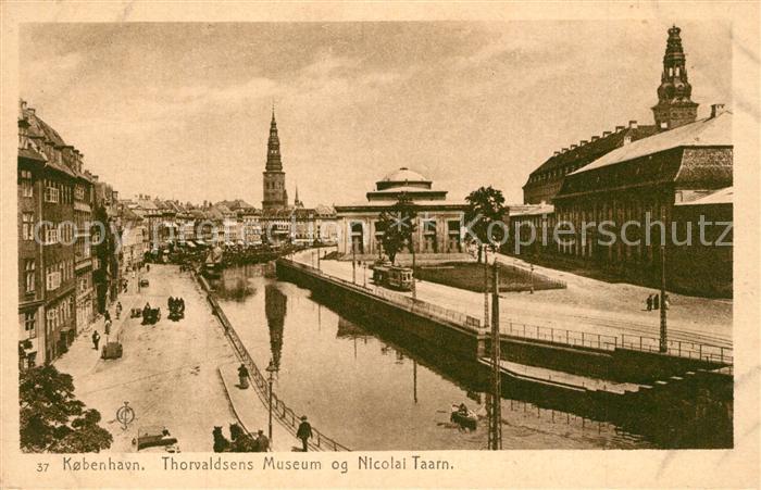 Kobenhavn Thorvaldsens Museum og Nicolai Taarn