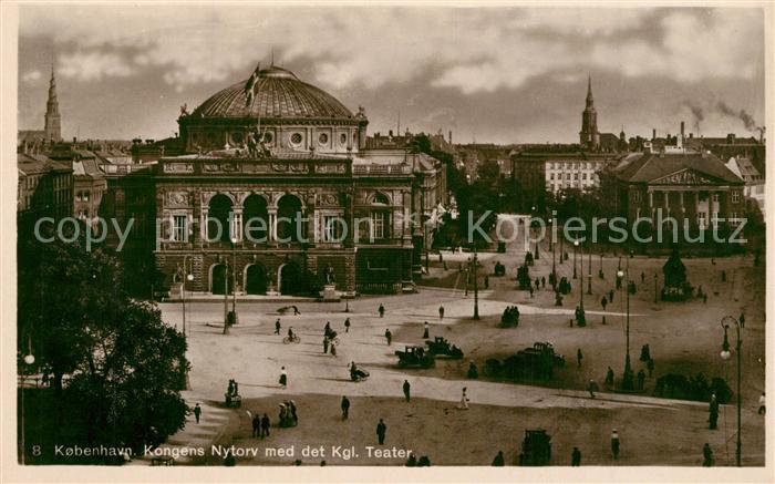 Kobenhavn Kongens Nytorv Konigliches Teater