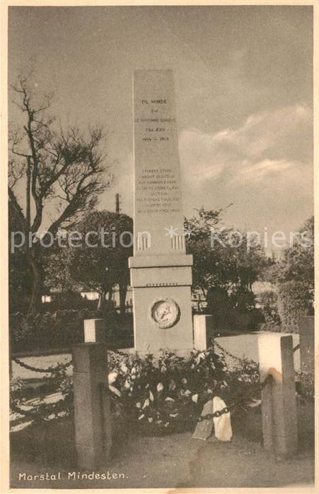 Marstal Mindesten Denkmal