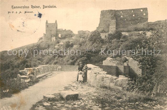 Bornholm Hammershus Ruiner