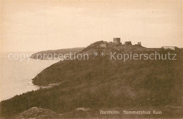 Bornholm Hammershus Ruin