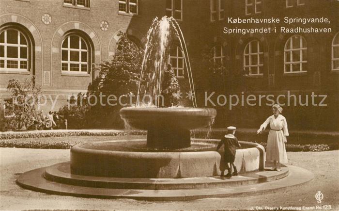 Kobenhavn Springvande Raadhushaven