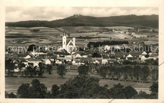 Bavorov Barau Kirche Panorama
