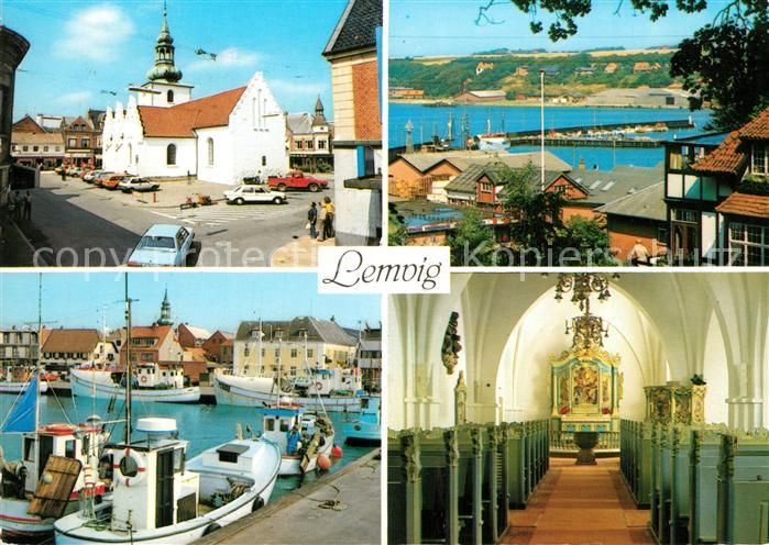 Lemvig Kirche Hafen Panorama