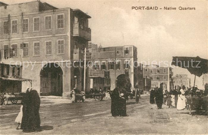 Port Said Native Quarters Serie 600
