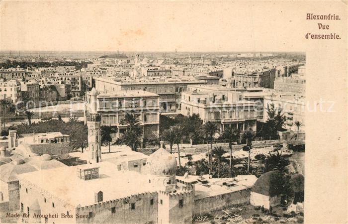 Alexandria Alexandrie Aegypten Vue d ensemble