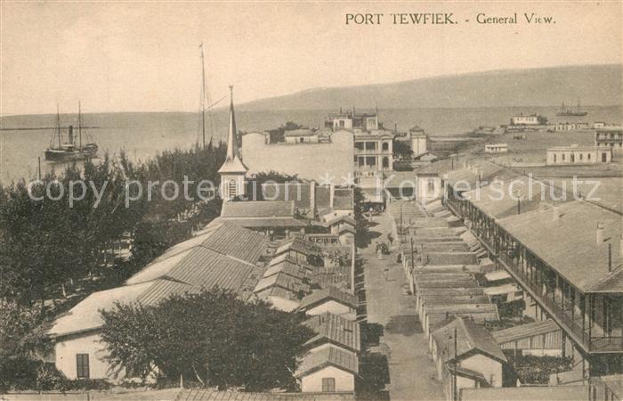 Port Tewfik General view