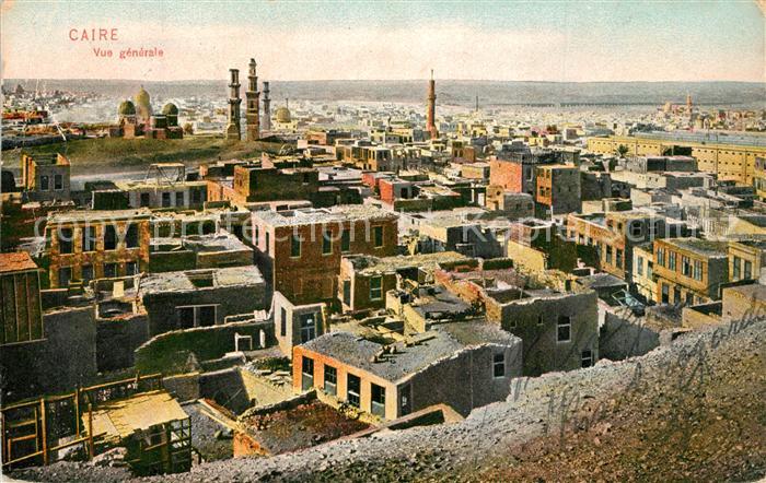 Le Caire Aegypten Vue Generale