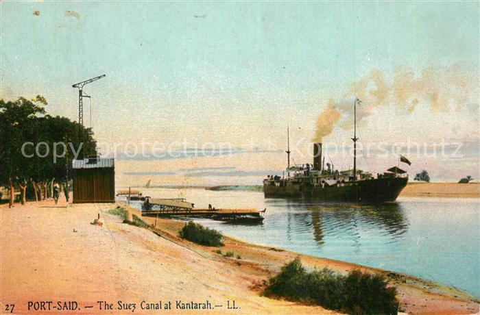 Kantara Suez Canal Vapeur